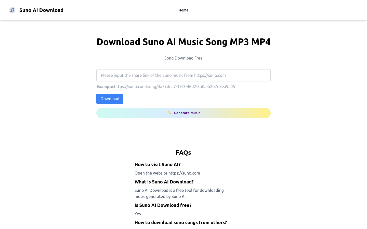 Suno AI Download