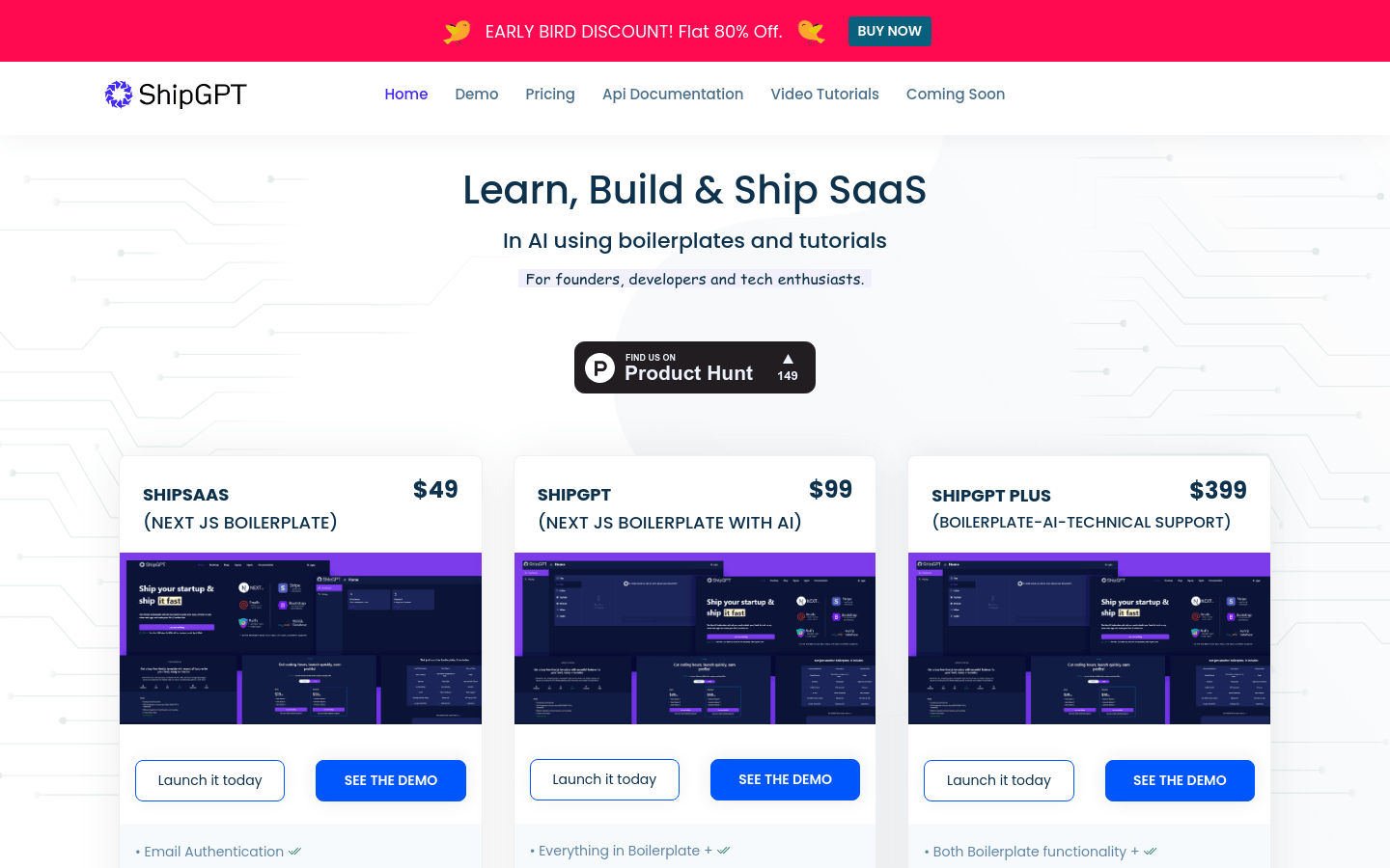 Learn, Build & Ship SaaS with ShipGPT