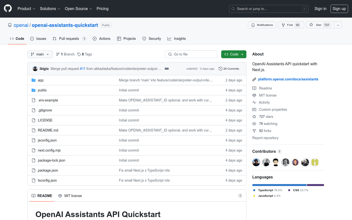 OpenAI Assistants API Quickstart