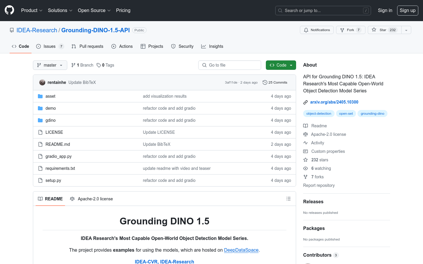 Grounding DINO 1.5 API