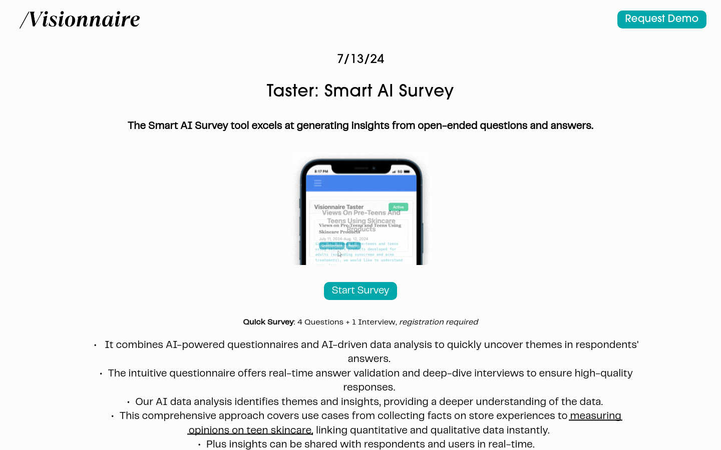 Smart AI Survey