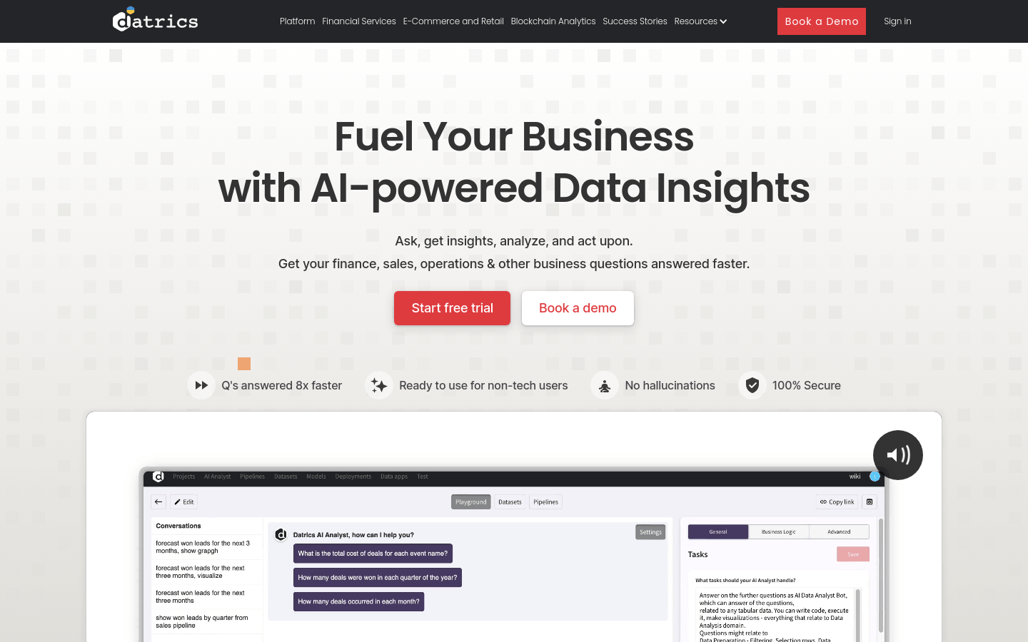 Datrics AI Data Analyst