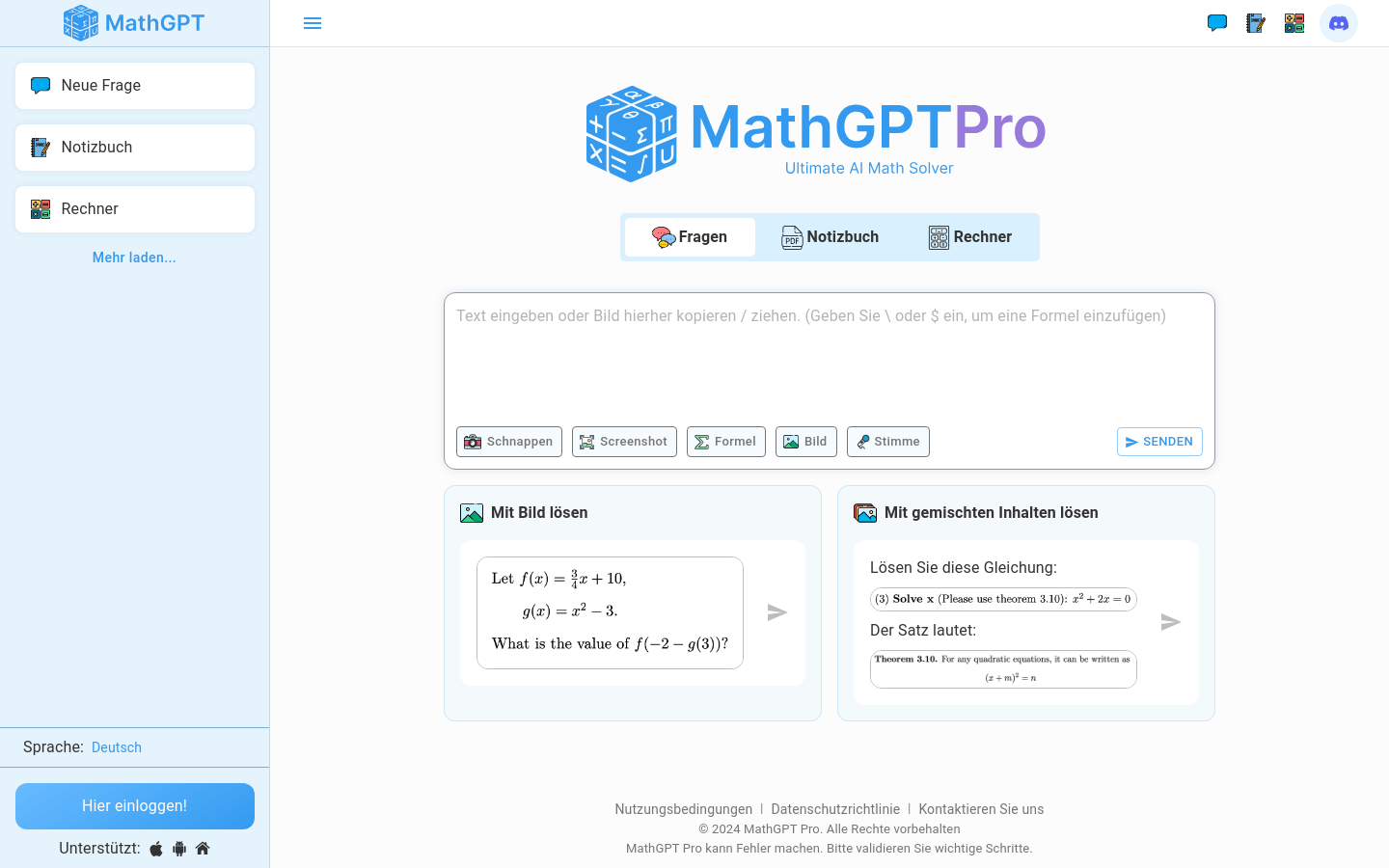 MathGPT Pro