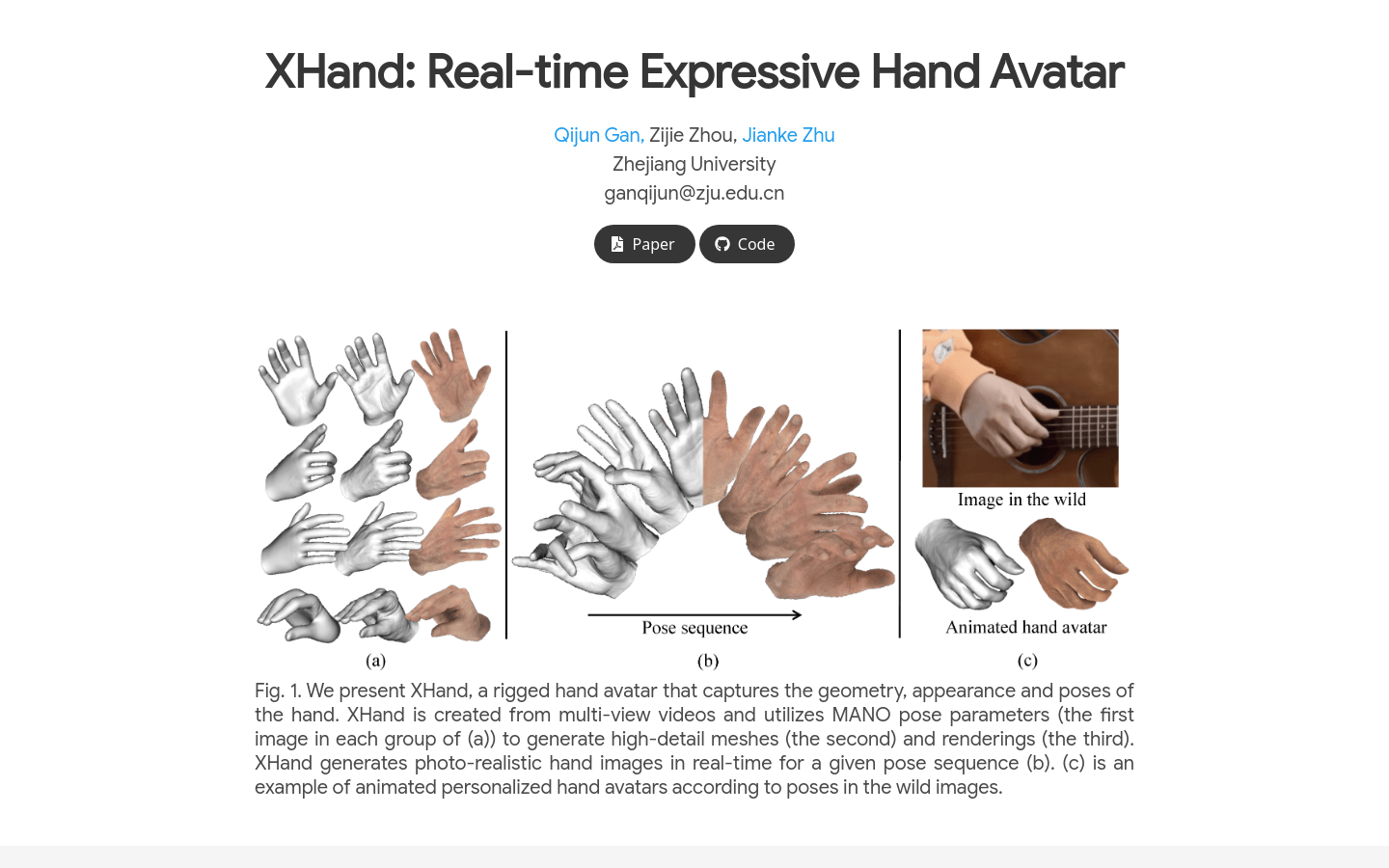 XHand