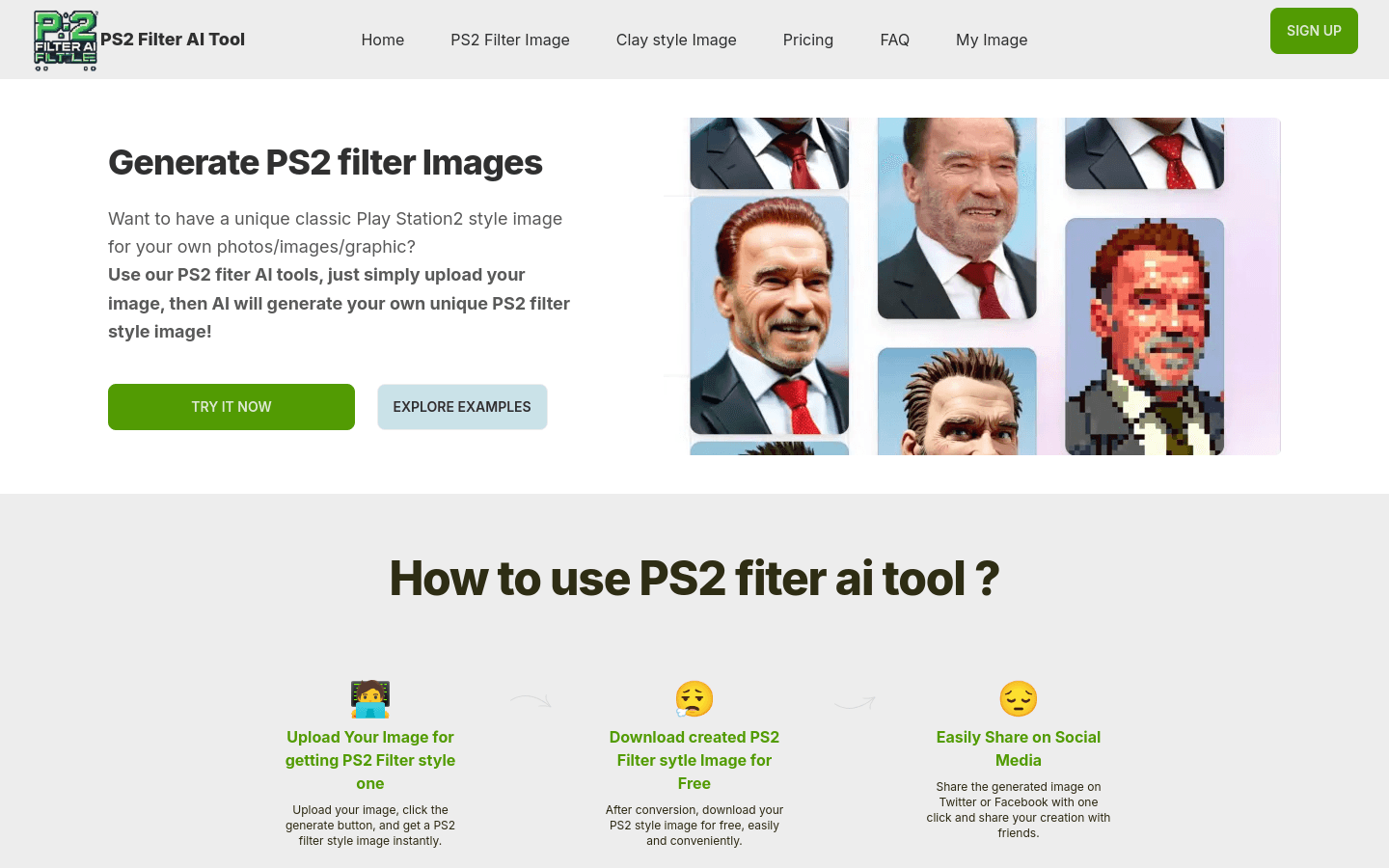 PS2 Filter AI Tool