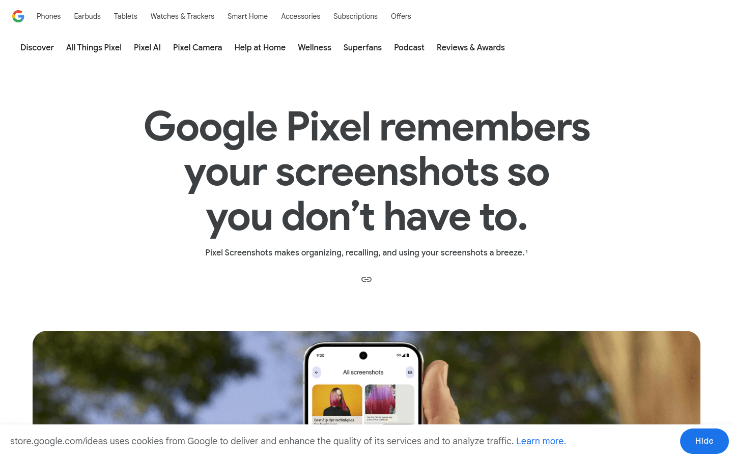 Pixel Screenshots