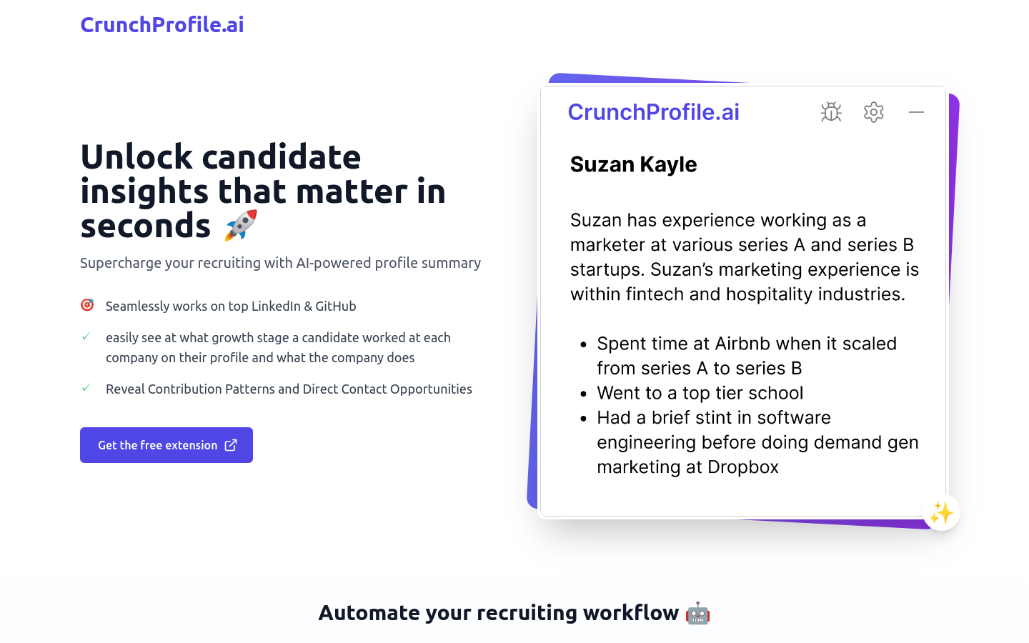 CrunchProfile.ai