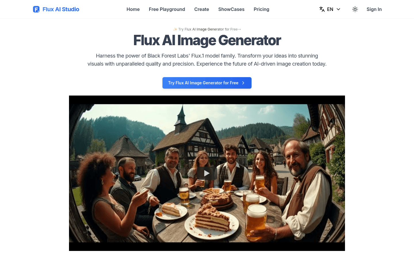 Flux AI Studio