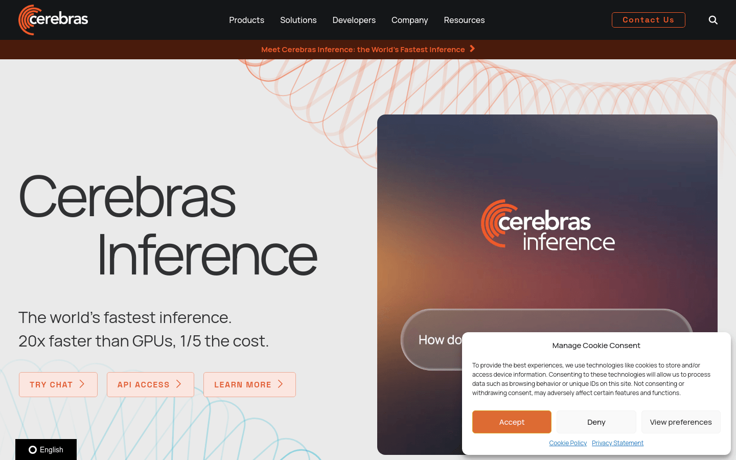 Cerebras Inference