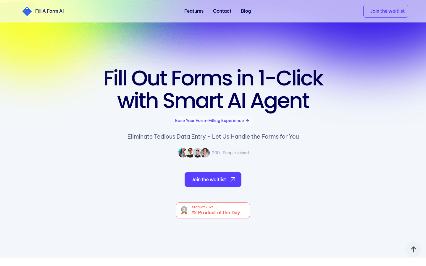 Fill A Form AI