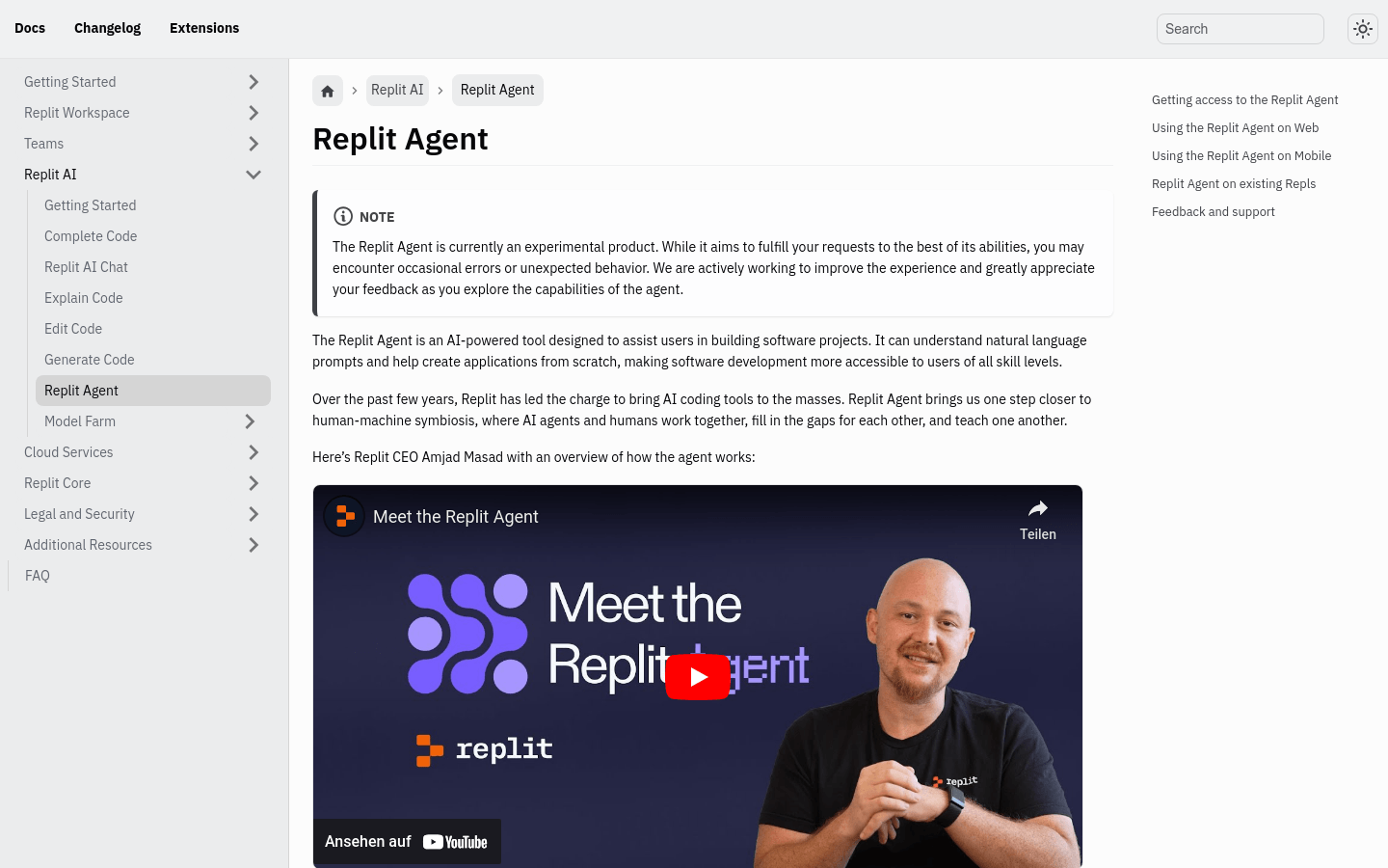 Replit Agent