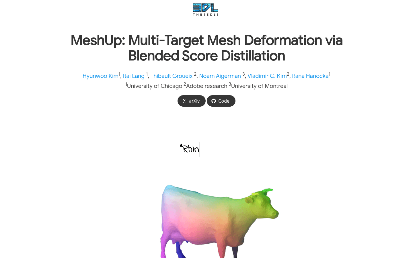 MeshUP