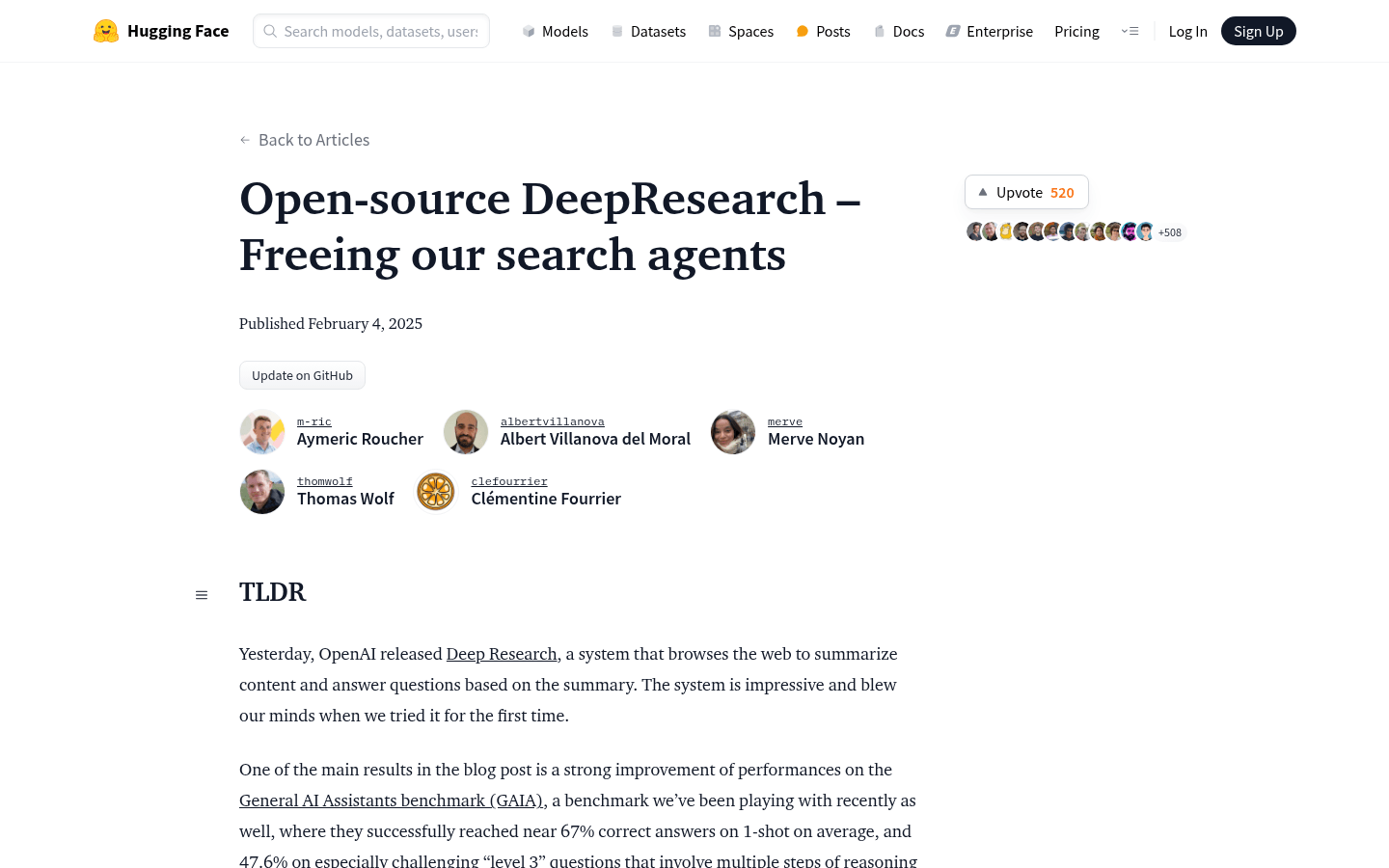 Open-source DeepResearch