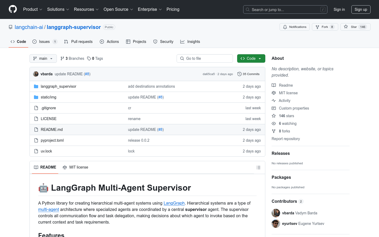 LangGraph Multi-Agent Supervisor