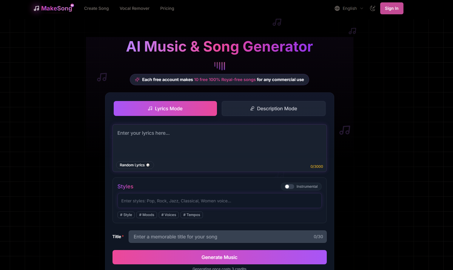 MakeSong