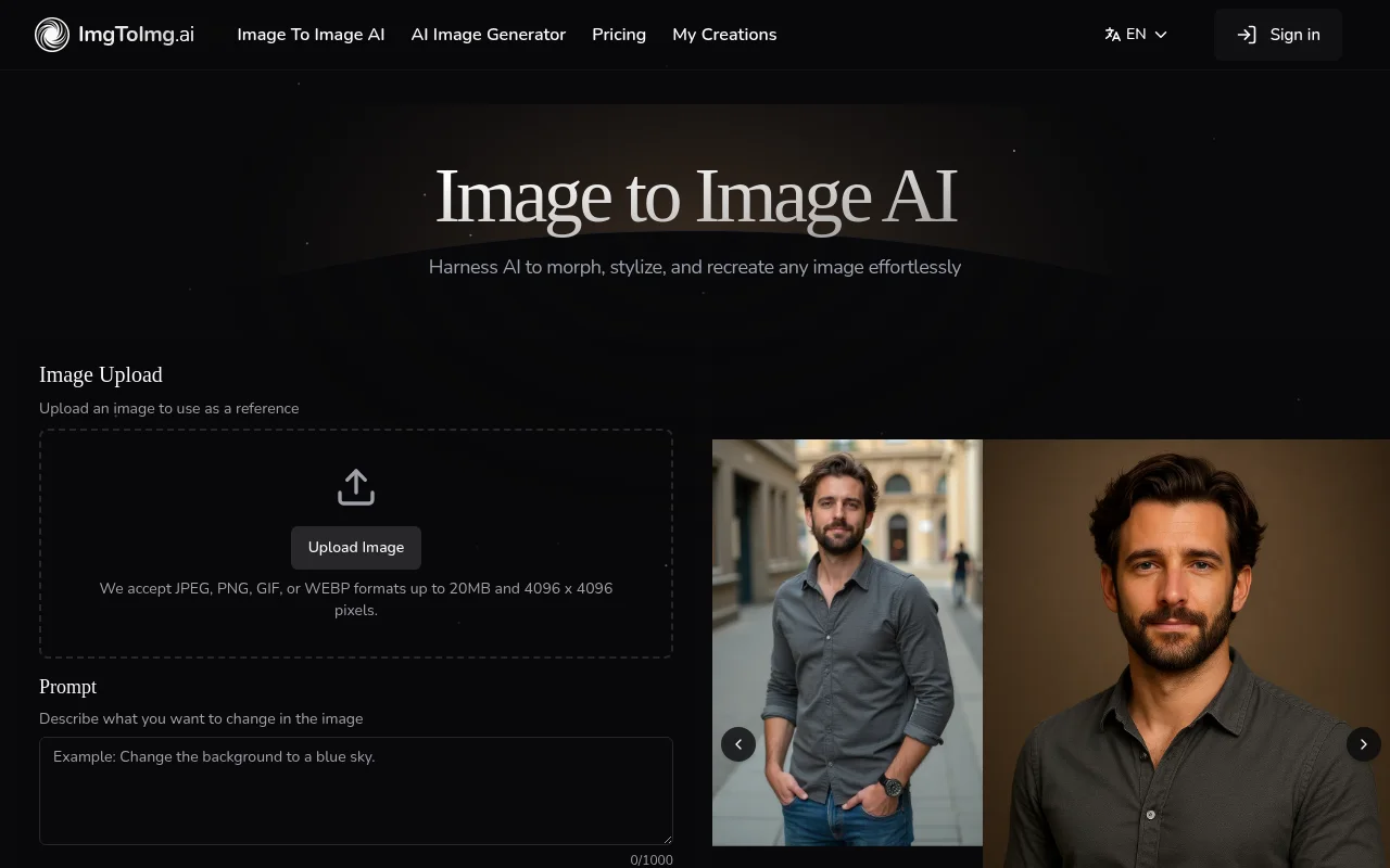 Image To Image AI