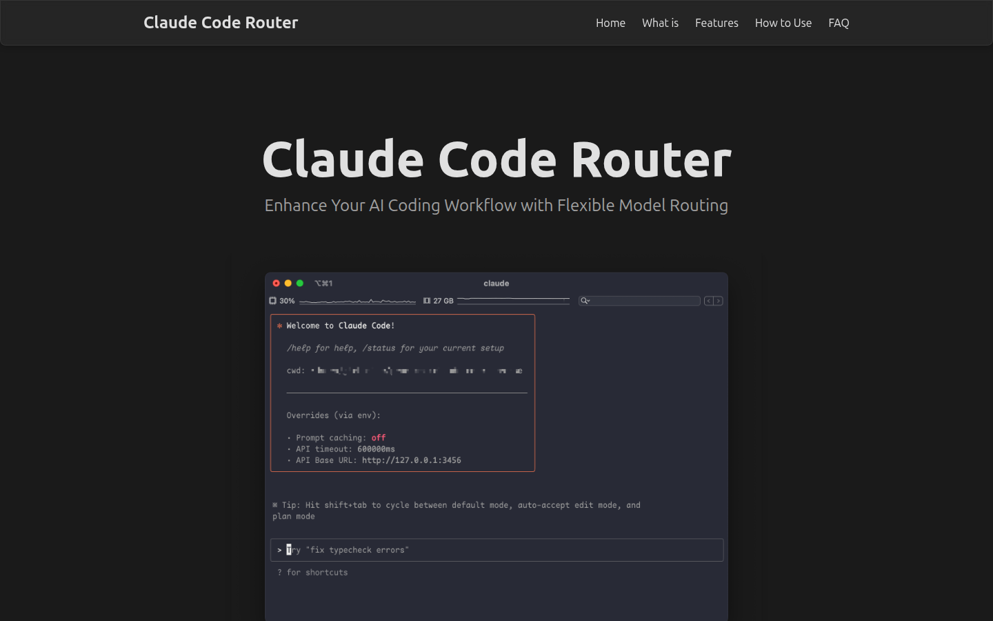 Claude Code Router
