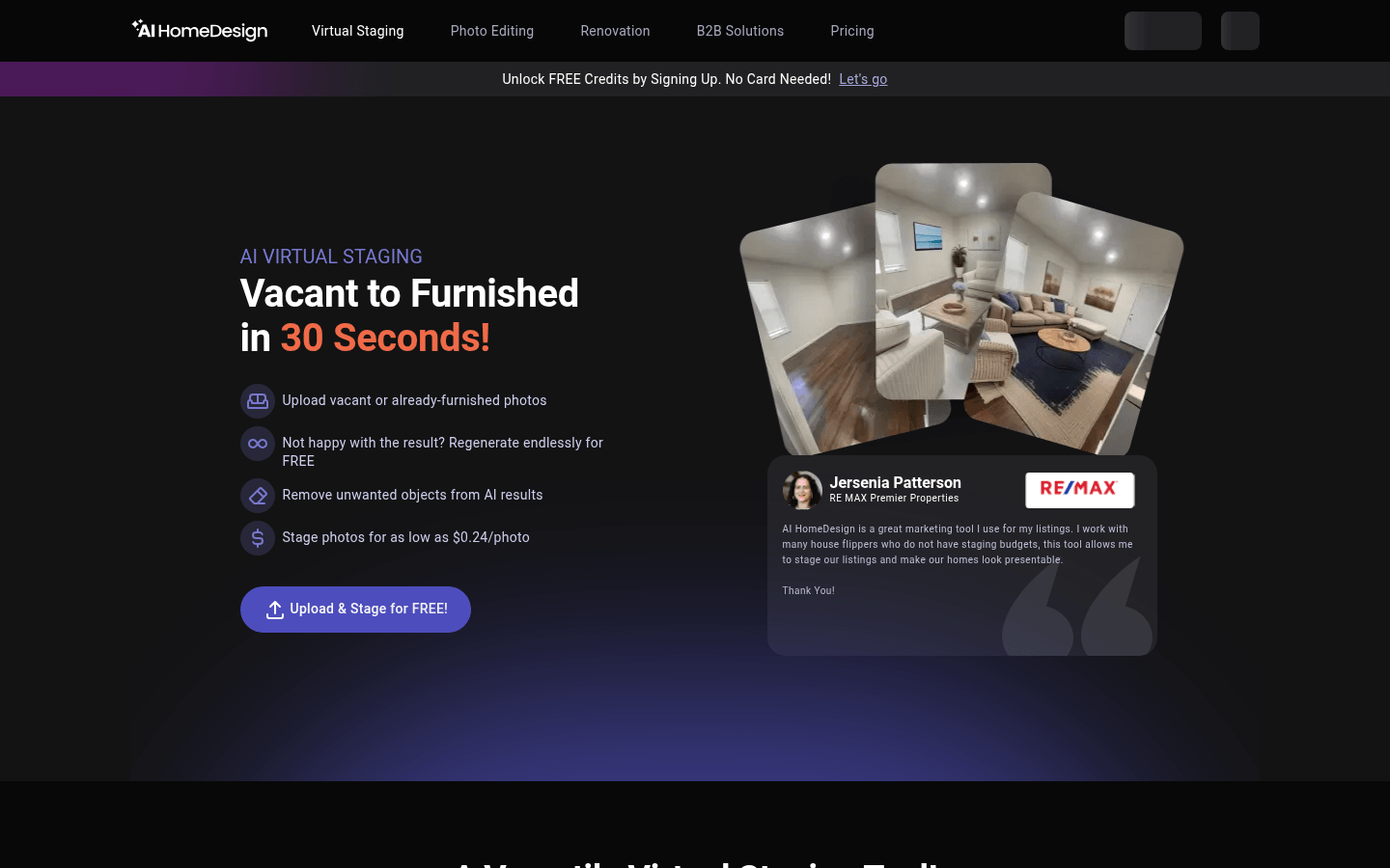 AI Virtual Staging