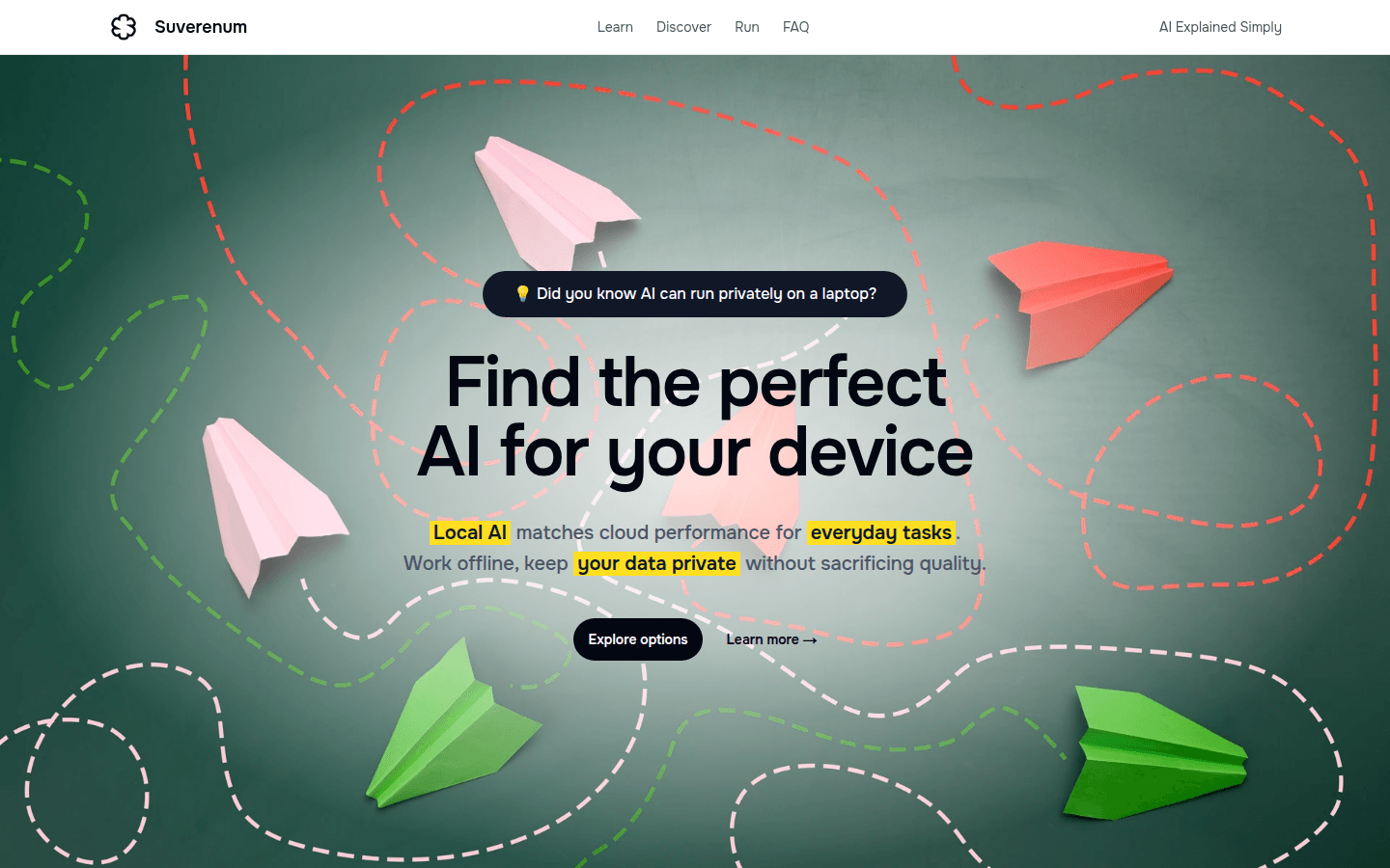 Find local AI in 10 secs with Suverenum