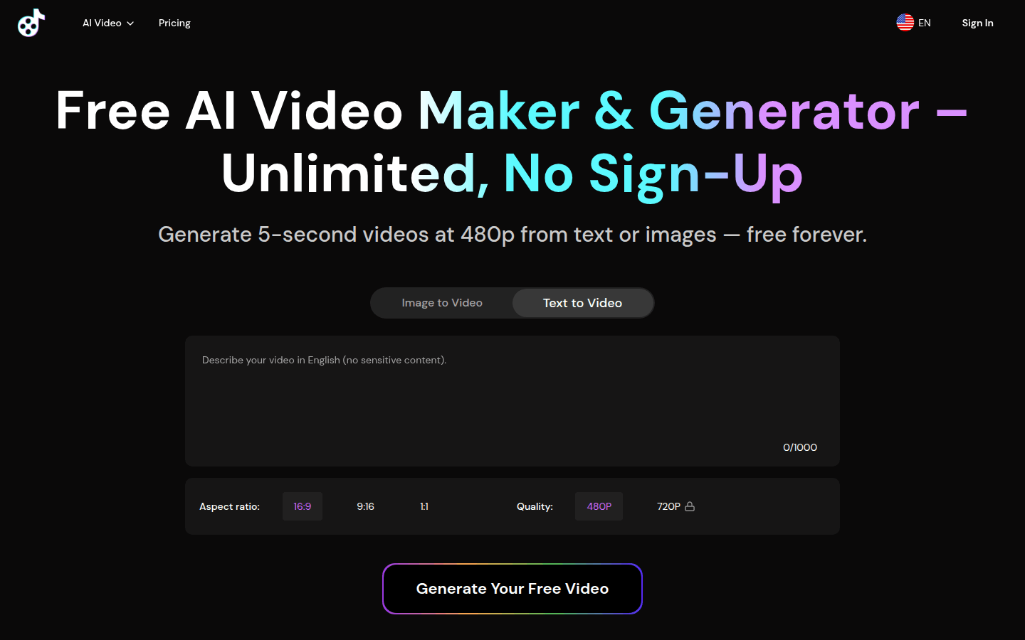 Free AI Video Maker & Generator
