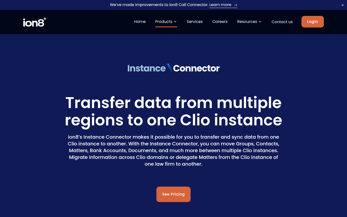 Clio Instance Connector