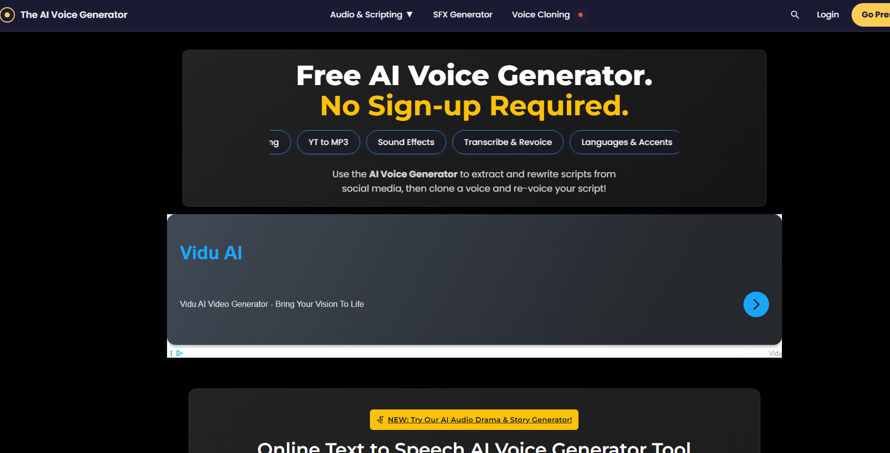 The AI Voice Generator