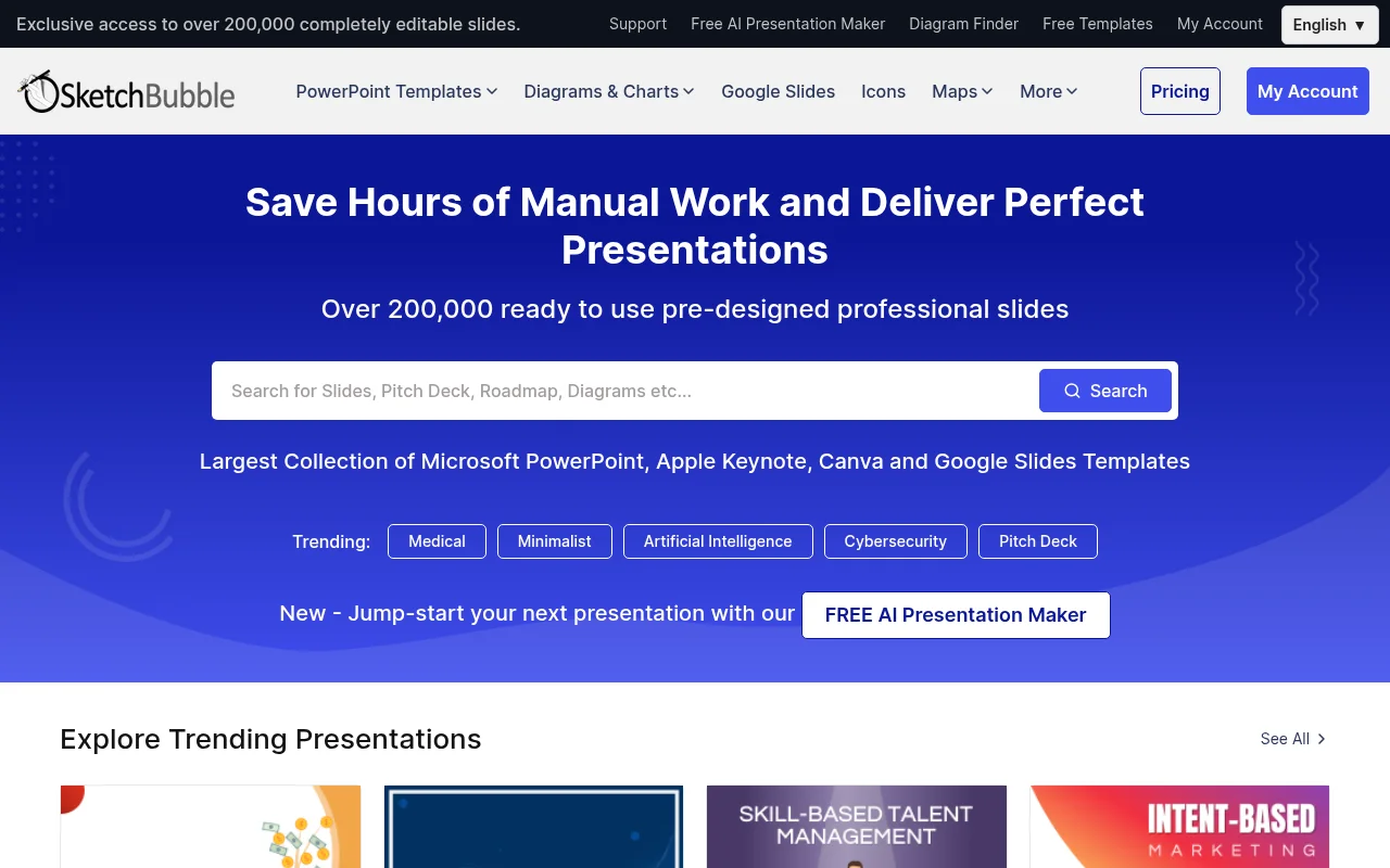 SketchBubble AI Presentation Maker