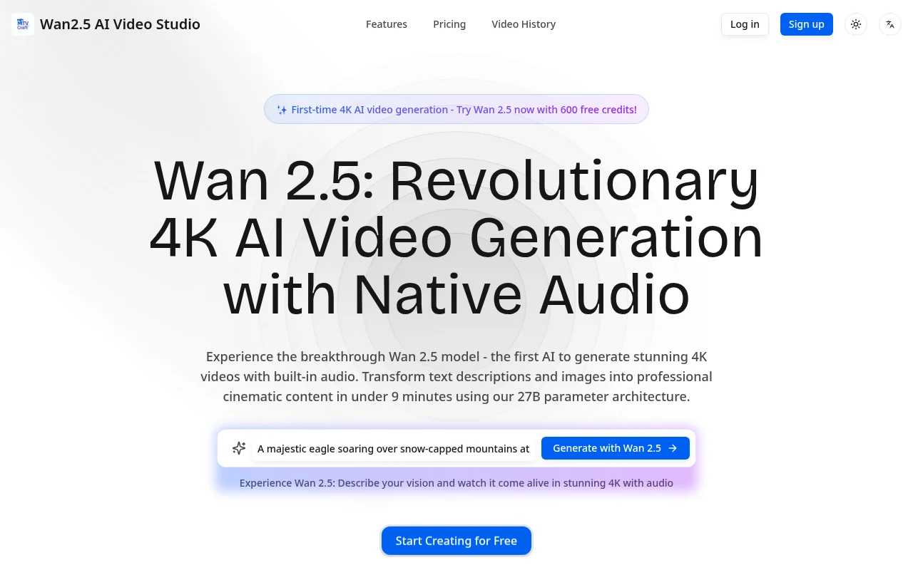 Wan2.5 AI Video Studio