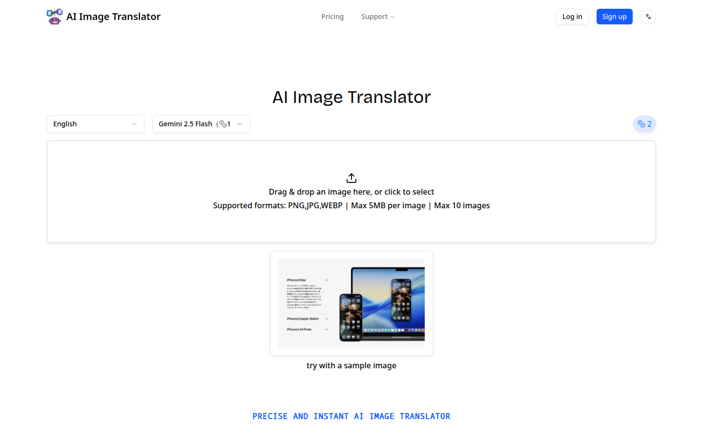 AI Image Translator