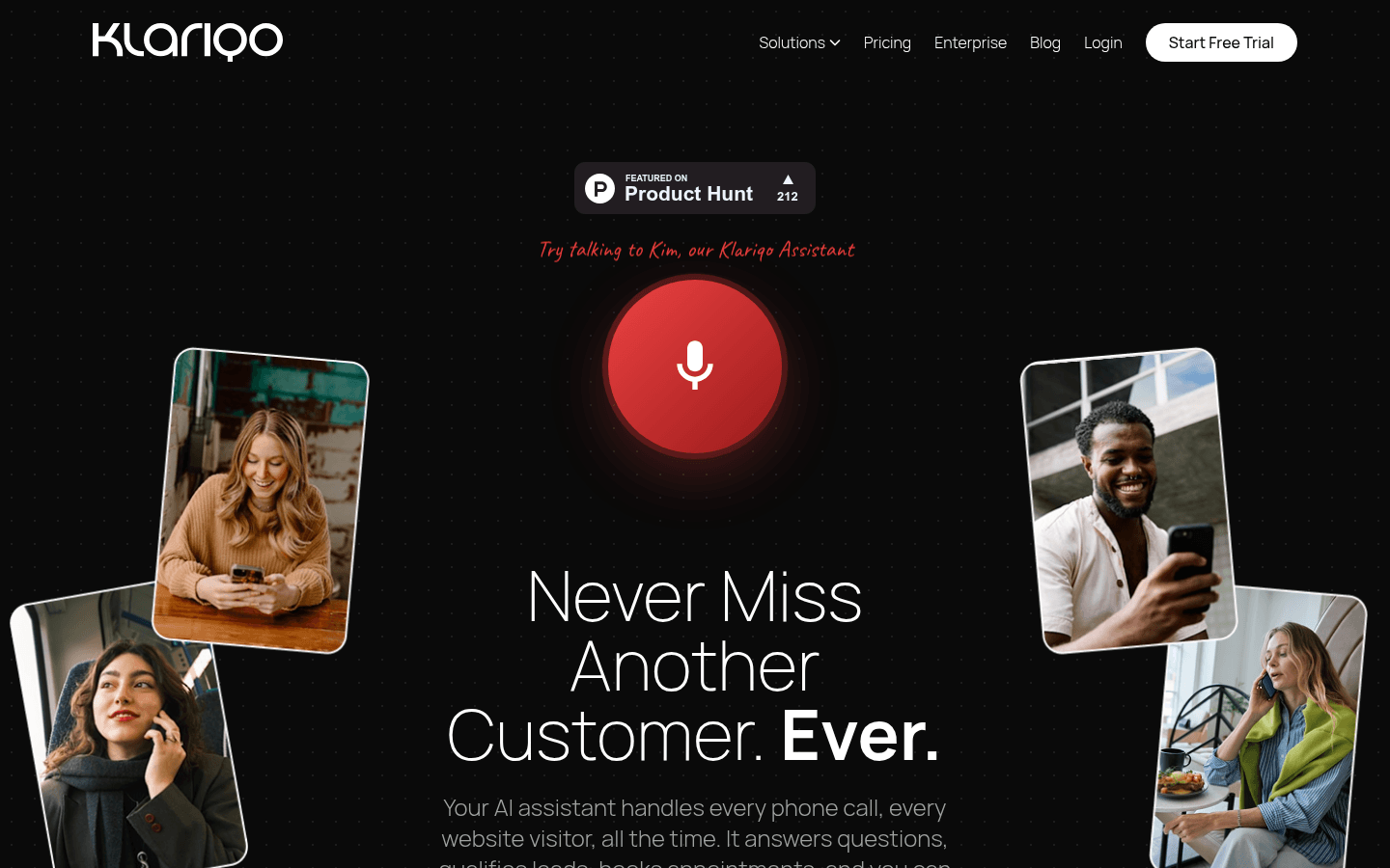 Klariqo AIボイスアシスタント