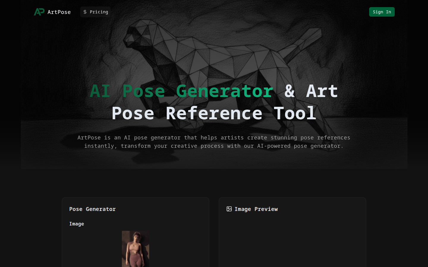 AI Pose Generator &amp; Art Pose Reference Tool