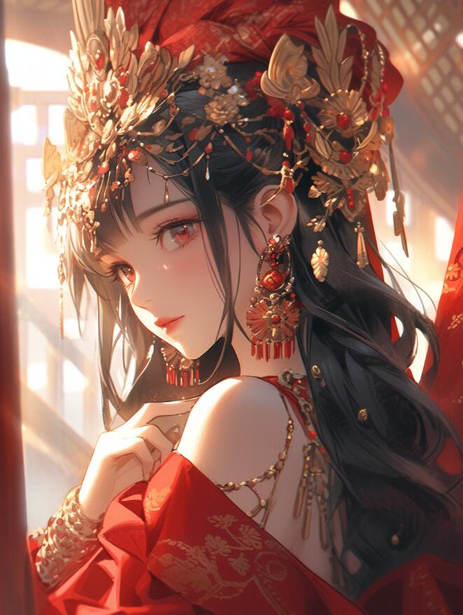 新娘 古風 繪畫 (1)游戲人物