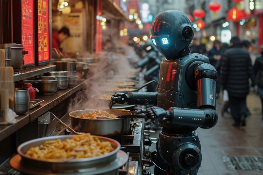 Robot Chef Cooking