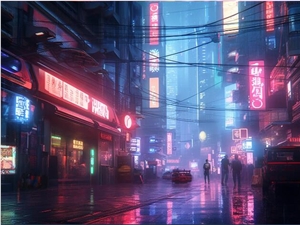 Musk Shared! AI Recreates the World of 'Blade Runner' with a Stunning Future City Reimagined!