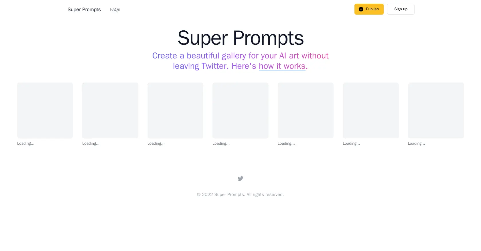 Super Prompt官方网站截图