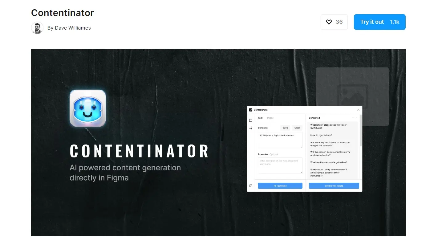 Contentinator官方网站截图