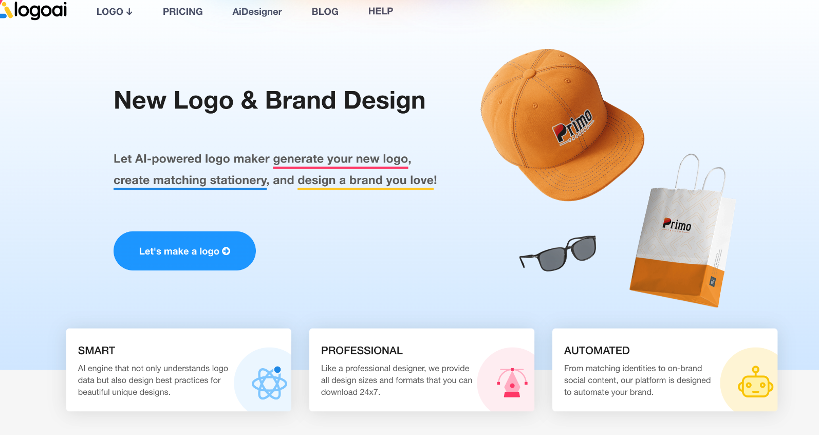 LogoAi官方网站截图