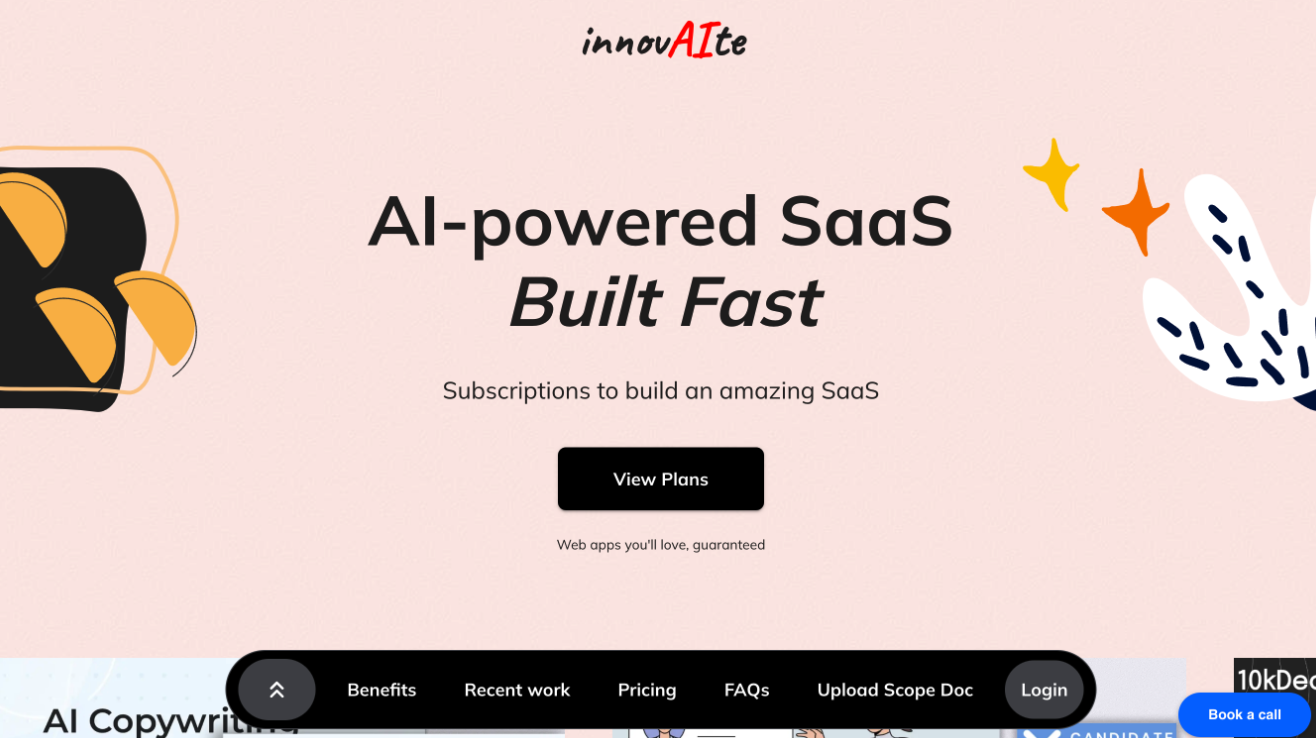 Innovaite官方网站截图