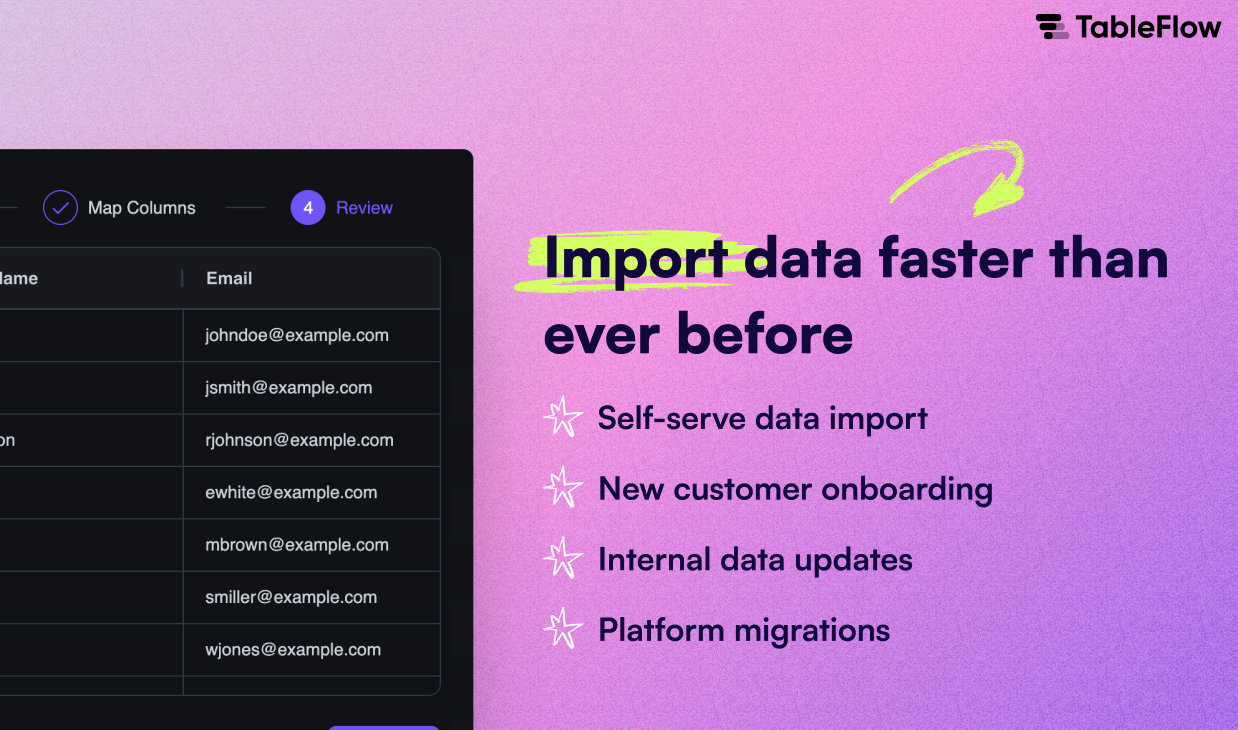 TableFlow官方网站截图