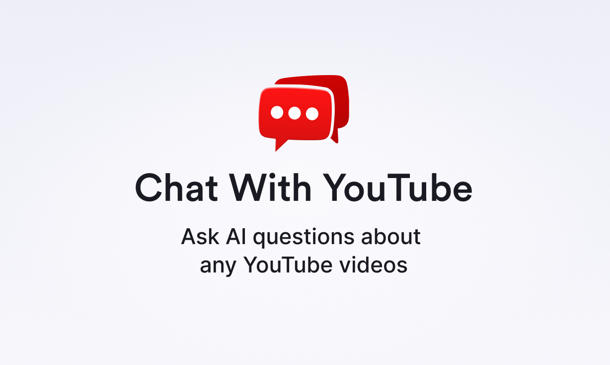 Chat with YouTube官方网站截图