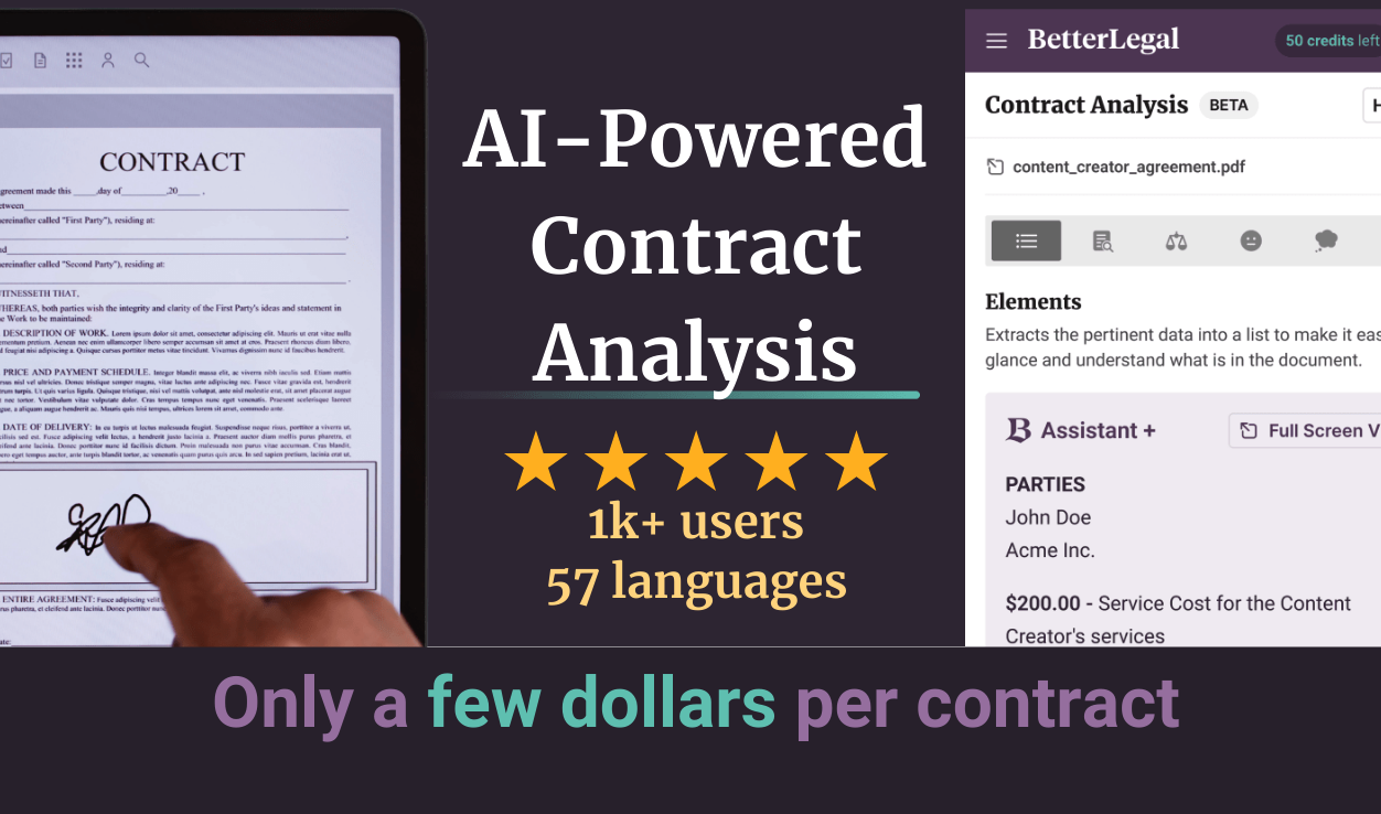 AI Contract Analysis官方网站截图